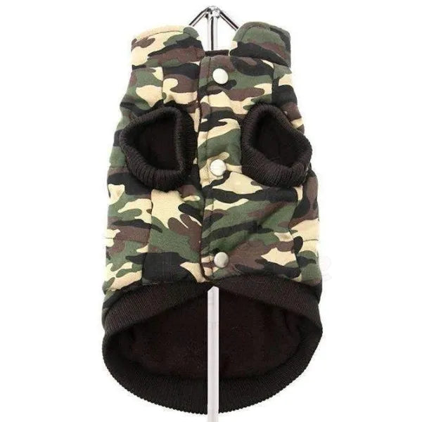 Forest Camouflage Dog Bodywarmer Coat - Urban - 3