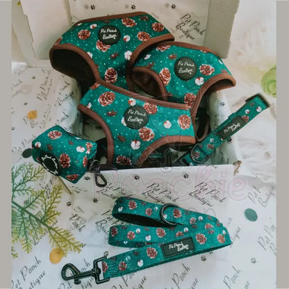 Forest Fir Cone Dog Collar Pet Pooch 2