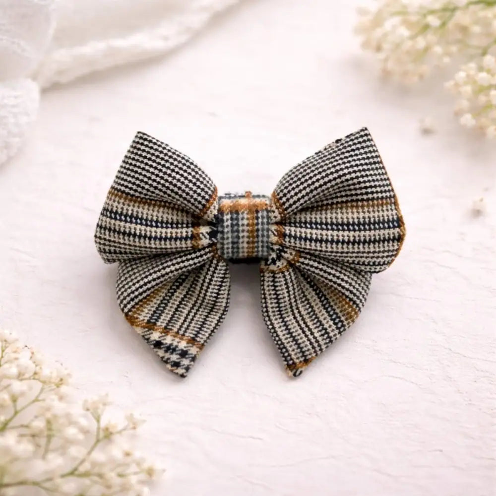 Foxbury Plaid Dog Sailor Bow Tie - Pupclub Couture - 3