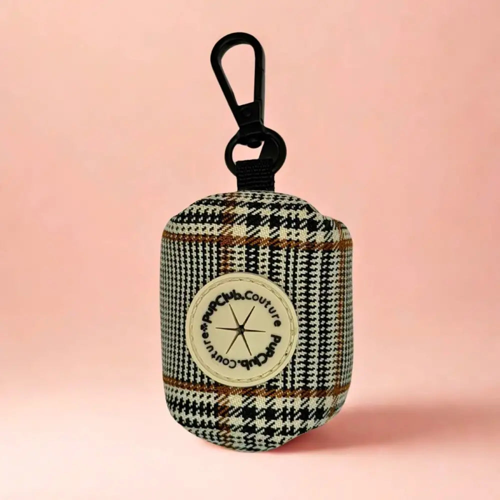 Foxbury Plaid Poo Bag Holder - Pupclub Couture - 1