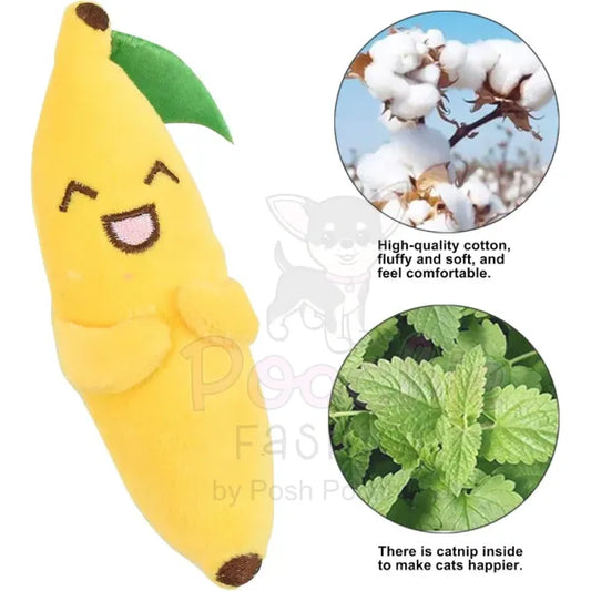 Fruity Plush Catnip Toys 4 Pack - Posh Catz - 2