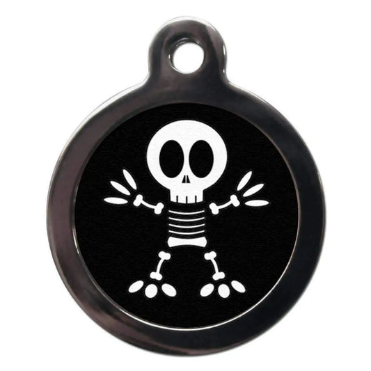 Fun Halloween Skeleton Dog Id Tag - Ps Pet Tags - 1