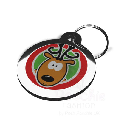 Fun Rudolph Dog Id Tag - Ps Pet Tags - 2