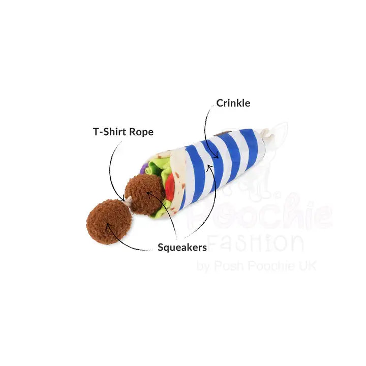 Fur-lafel Wrap Dog Toy by P.l.a.y - P.l.a.y - 3