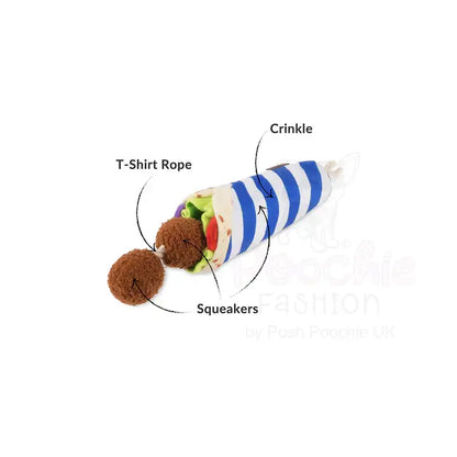 Fur-lafel Wrap Dog Toy by P.l.a.y - P.l.a.y - 3