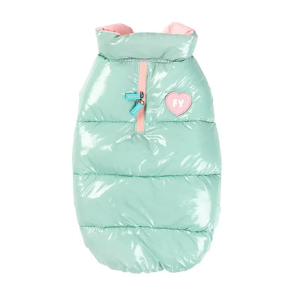 Fuzzyard Amor Insulated Dog Puffer Jacket - Mint - Fuzzyard - 2
