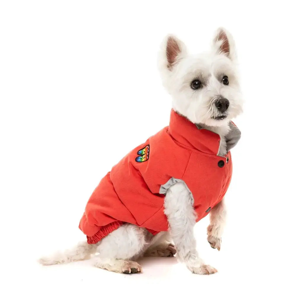 Fuzzyard Ashbury Dog Jacket - Vintage Red - Fuzzyard - 1