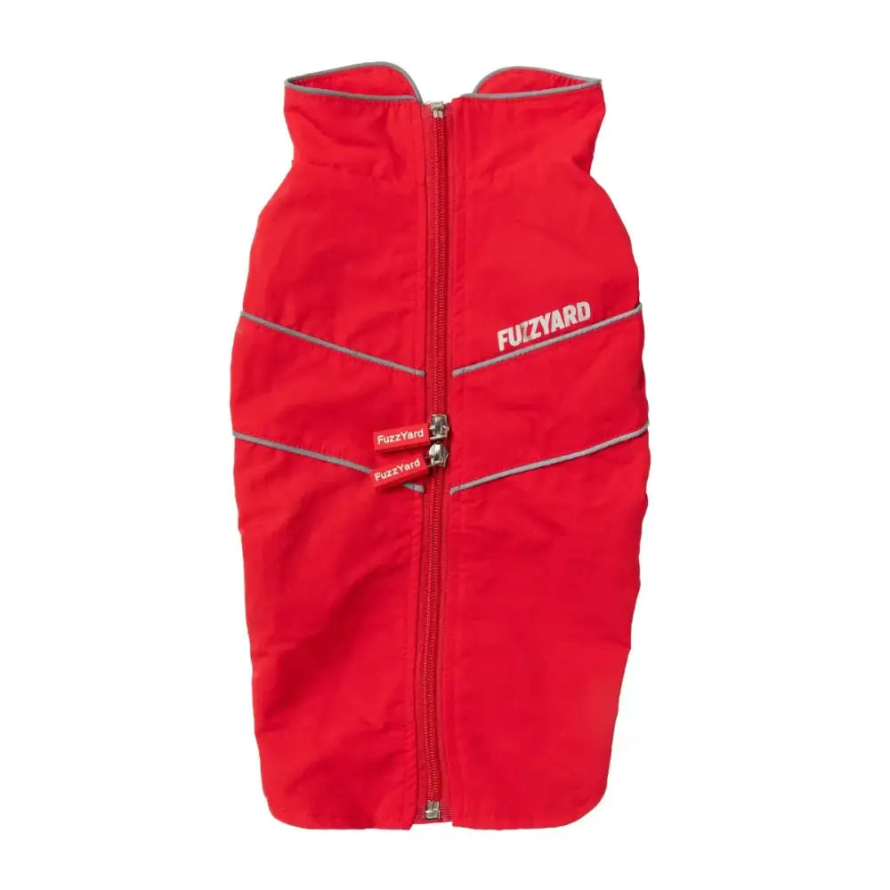 Fuzzyard Breaker Dog Raincoat - Red - Fuzzyard - 1