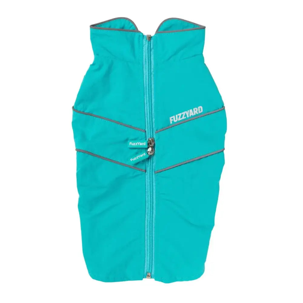 Fuzzyard Breaker Dog Raincoat - Teal - Fuzzyard - 1