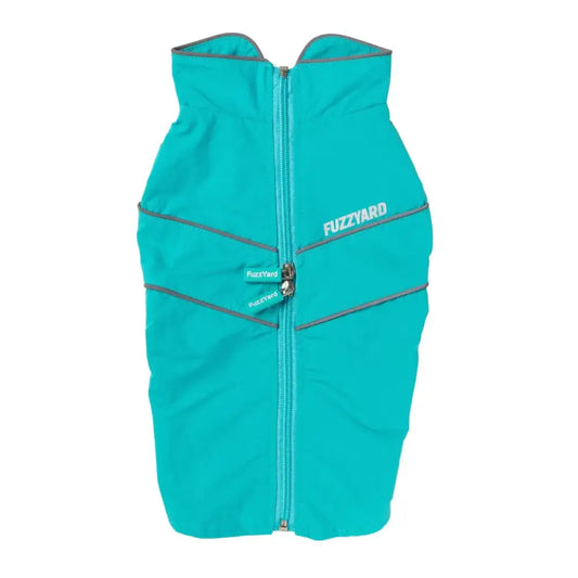 Fuzzyard Breaker Dog Raincoat - Teal - Fuzzyard - 1