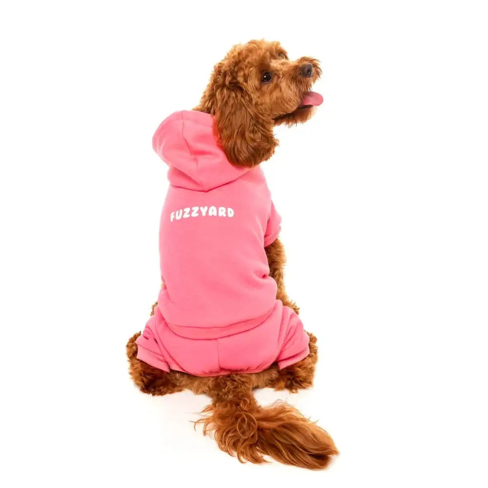 Fuzzyard Chlillin’ Dog Tracksuit - Pink - Fuzzyard - 1