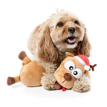 Fuzzyard Domineck the Reindeer Plush Christmas Dog Toy - Fuzzyard - 2