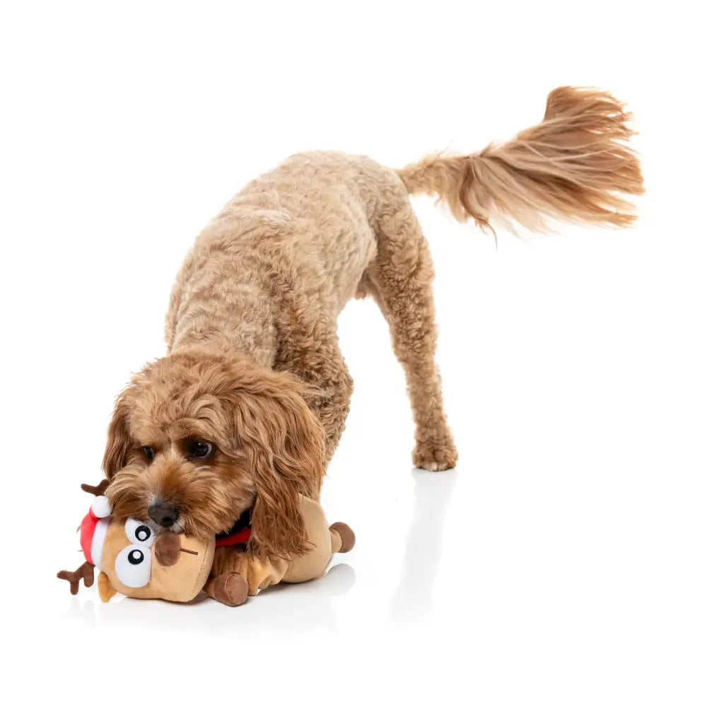 Fuzzyard Domineck the Reindeer Plush Christmas Dog Toy - Fuzzyard - 3