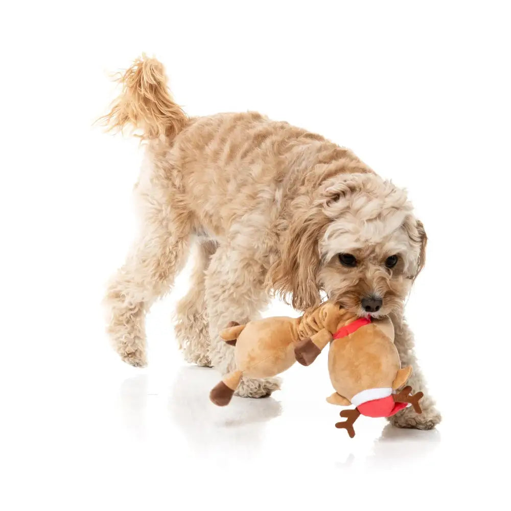 Fuzzyard Domineck the Reindeer Plush Christmas Dog Toy - Fuzzyard - 4