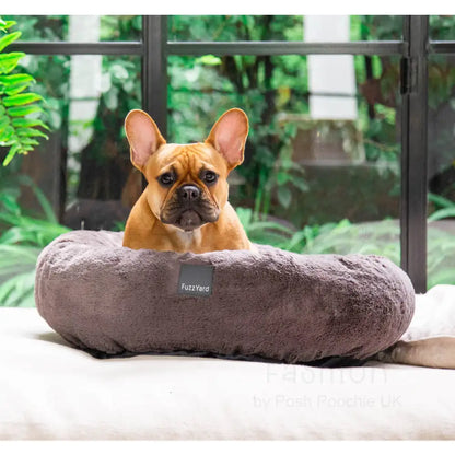 Fuzzyard Dreameazzzy Cuddler Dog Bed in Truffle Grey - Fuzzyard - 6
