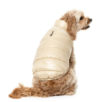 Fuzzyard East Harlem Waterproof Dog Puffer Jacket - Beige - Fuzzyard - 6