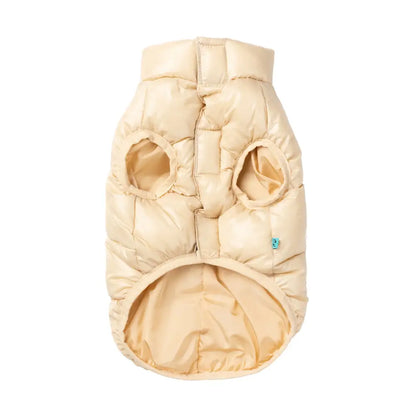 Fuzzyard East Harlem Waterproof Dog Puffer Jacket - Beige - Fuzzyard - 3