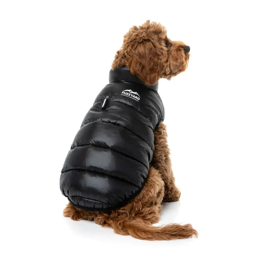 Fuzzyard East Harlem Waterproof Dog Puffer Jacket - Black - Fuzzyard - 1