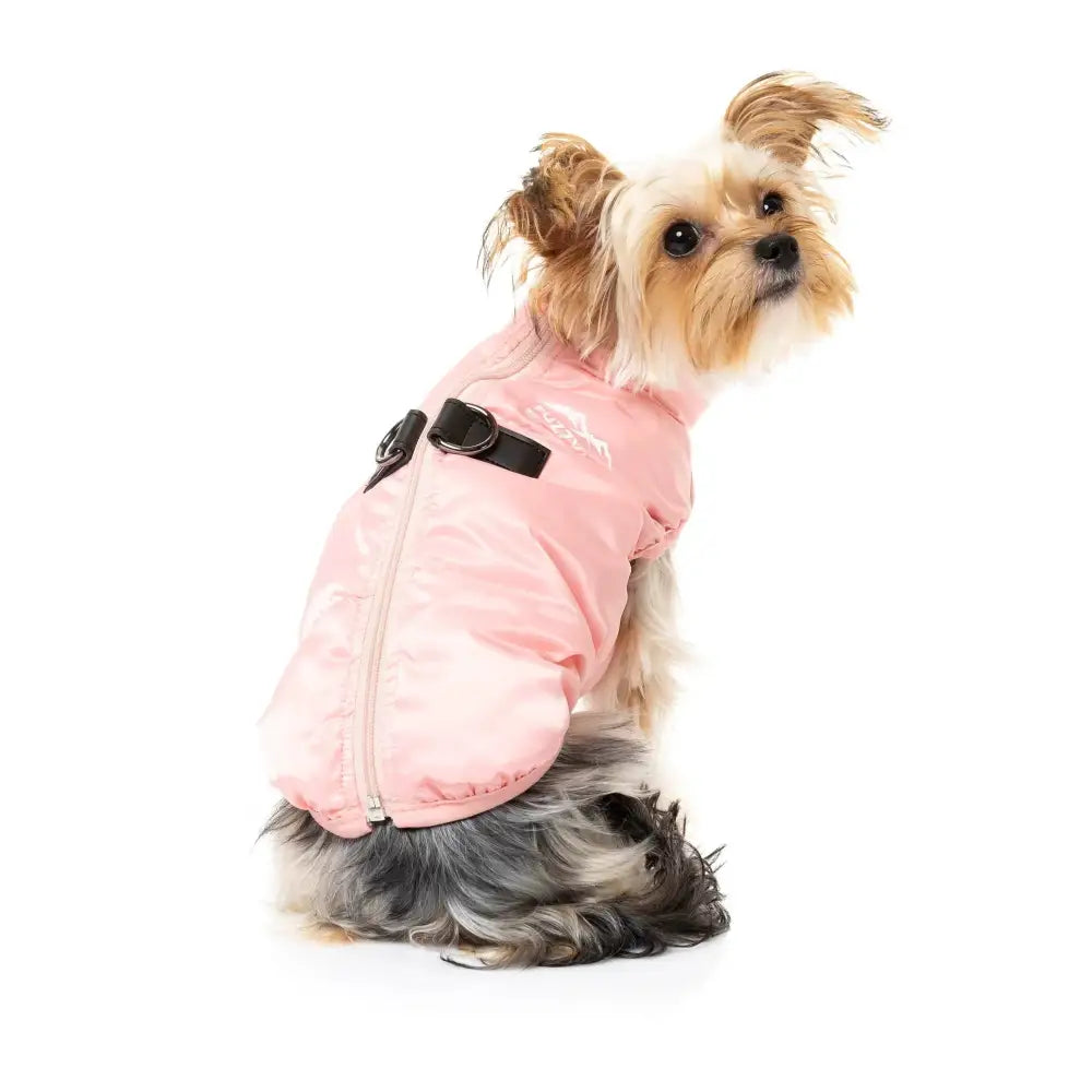 Fuzzyard Eastcoast Harness Dog Jacket - Pink - Fuzzyard - 1