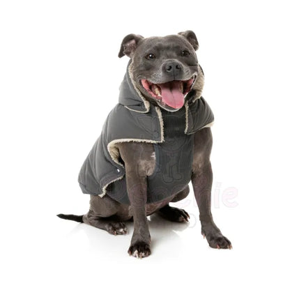 Fuzzyard Essential Puffer Jacket - Charcoal - Fuzzyard - 2