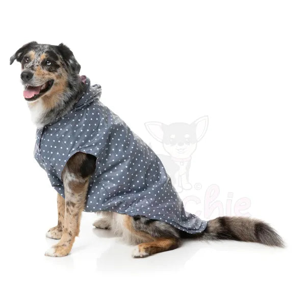 Fuzzyard Flipside 24 Reversible Dog Raincoat - Pink - Fuzzyard - 8