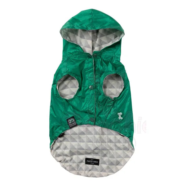 Fuzzyard Flipside Reversible Dog Raincoat - Green - Fuzzyard - 3