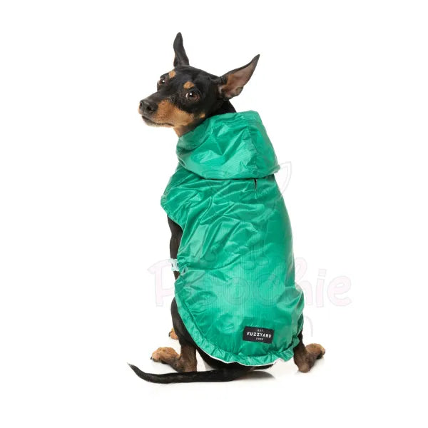 Fuzzyard Flipside Reversible Dog Raincoat - Green - Fuzzyard - 6