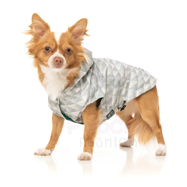 Fuzzyard Flipside Reversible Dog Raincoat - Green - Fuzzyard - 5