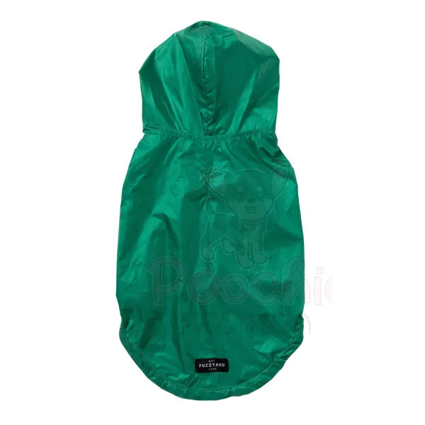 Fuzzyard Flipside Reversible Dog Raincoat - Green - Fuzzyard - 4