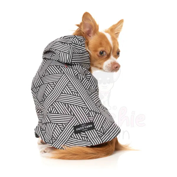 Fuzzyard Flipside Reversible Dog Raincoat - Red - Fuzzyard - 5
