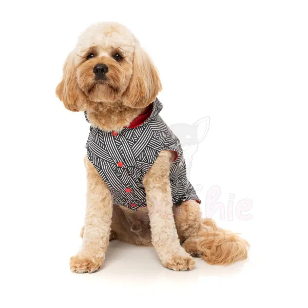 Fuzzyard Flipside Reversible Dog Raincoat - Red - Fuzzyard - 8