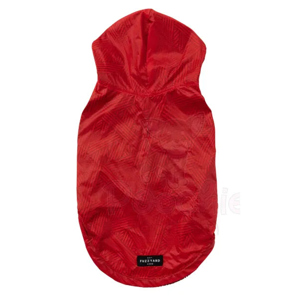 Fuzzyard Flipside Reversible Dog Raincoat - Red - Fuzzyard - 4