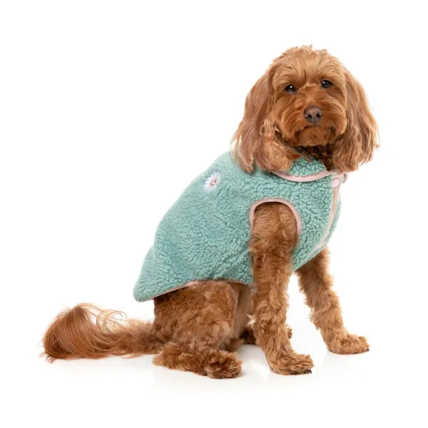 Fuzzyard Hana Dog Jacket - Sage - Fuzzyard - 1