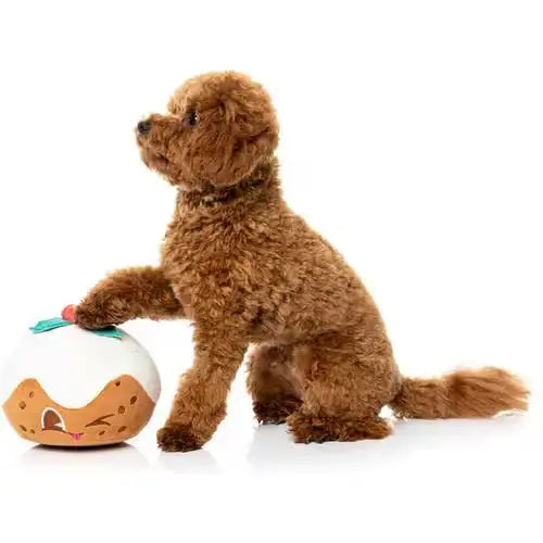 Fuzzyard Hey Puddin Squeaky Plush Christmas Dog Toy - Fuzzyard - 2