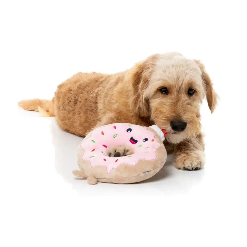Fuzzyard Ho Ho Donut Squeaky Plush Christmas Dog Toy - Fuzzyard - 3