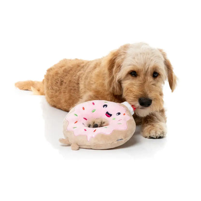 Fuzzyard Ho Ho Donut Squeaky Plush Christmas Dog Toy - Fuzzyard - 3