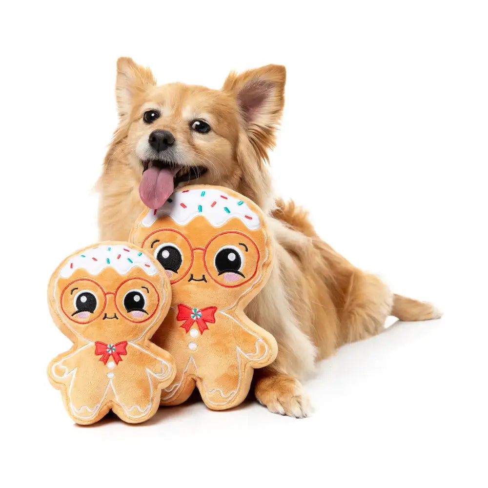 Fuzzyard Jingle Bread Squeaky Plush Christmas Dog Toy - Fuzzyard - 5