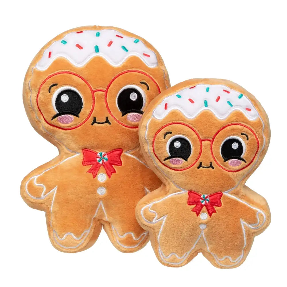 Fuzzyard Jingle Bread Squeaky Plush Christmas Dog Toy - Fuzzyard - 1