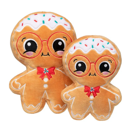 Fuzzyard Jingle Bread Squeaky Plush Christmas Dog Toy - Fuzzyard - 1