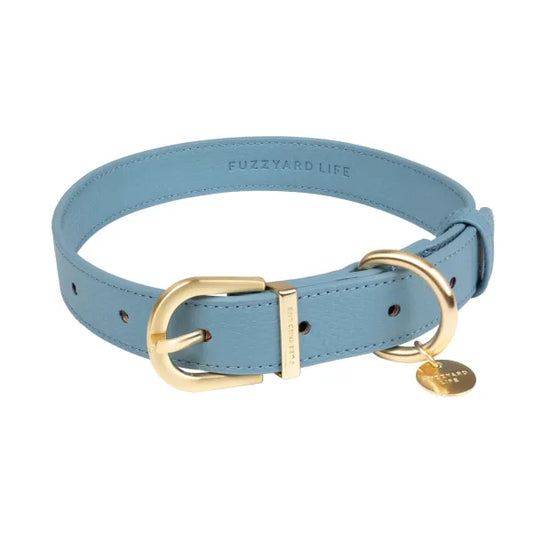 Fuzzyard Life Atelier Dog Collar in French Blue - Fuzzyard - 1