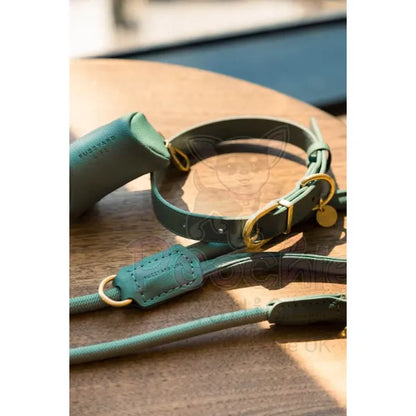 Fuzzyard Life Atelier Dog Collar in Myrtle Green - Fuzzyard - 6