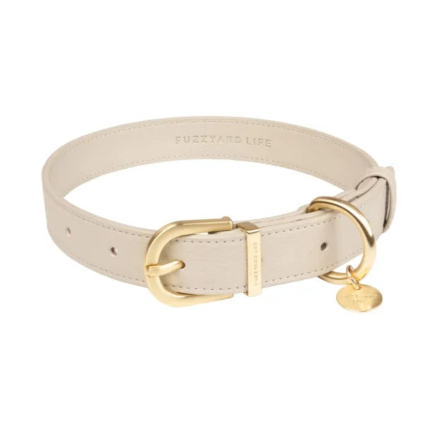Fuzzyard Life Atelier Dog Collar in Sandstone - Fuzzyard - 1