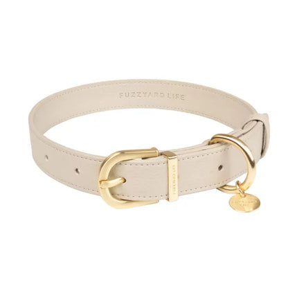 Fuzzyard Life Atelier Dog Collar in Sandstone - Fuzzyard - 1