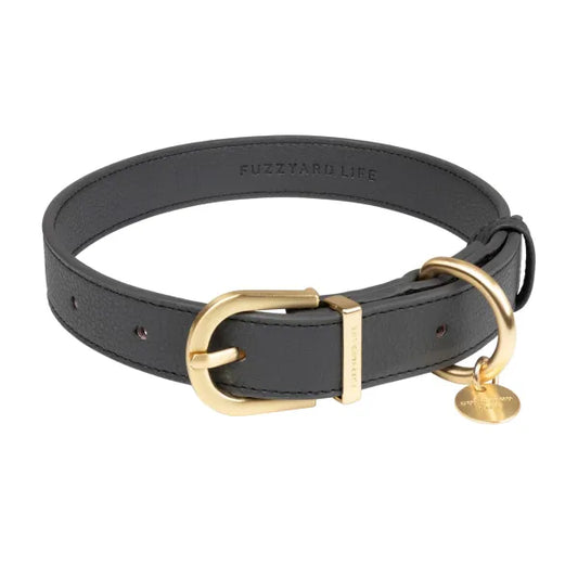 Fuzzyard Life Atelier Dog Collar in Slate Grey - Fuzzyard - 1