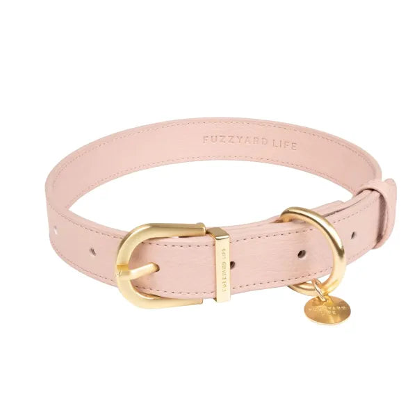 Fuzzyard Life Atelier Dog Collar in Soft Blush Pink - Fuzzyard - 1