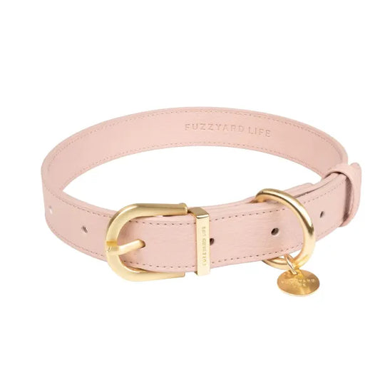 Fuzzyard Life Atelier Dog Collar in Soft Blush Pink - Fuzzyard - 1