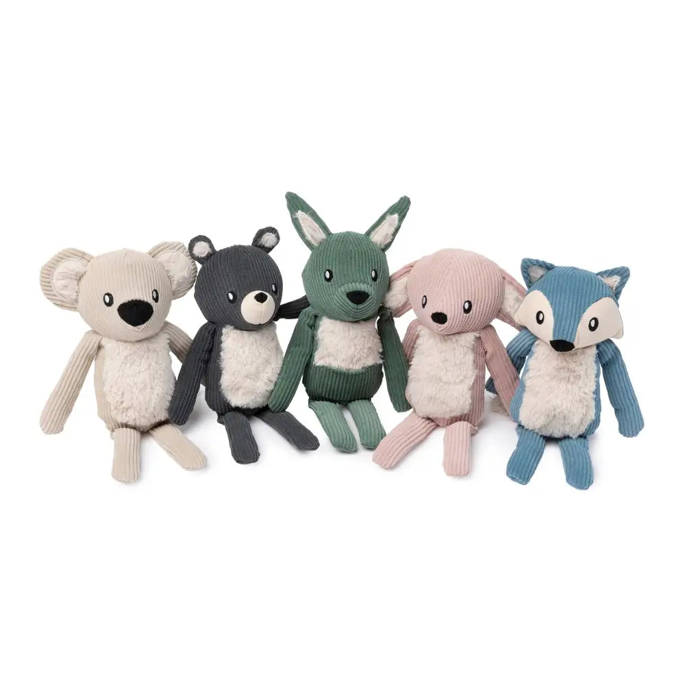 Fuzzyard Life Corduroy Cuddler Kangaroo Dog Toy in Myrtle Green - Fuzzyard - 3