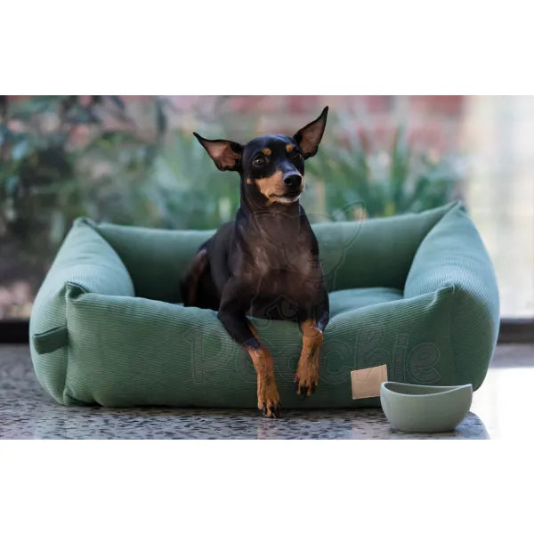 Fuzzyard Life Corduroy Dog Bed in Myrtle Green - Fuzzyard - 5
