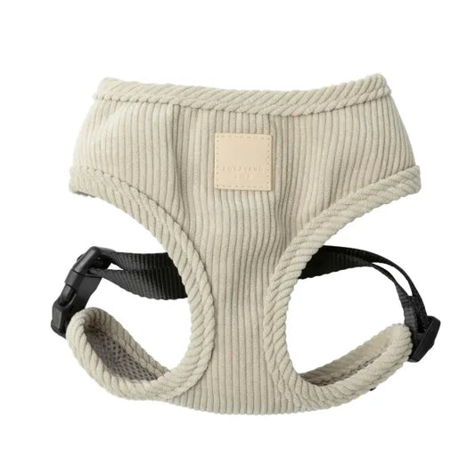 Fuzzyard Life Corduroy Dog Harness in Sandstone - Fuzzyard - 1