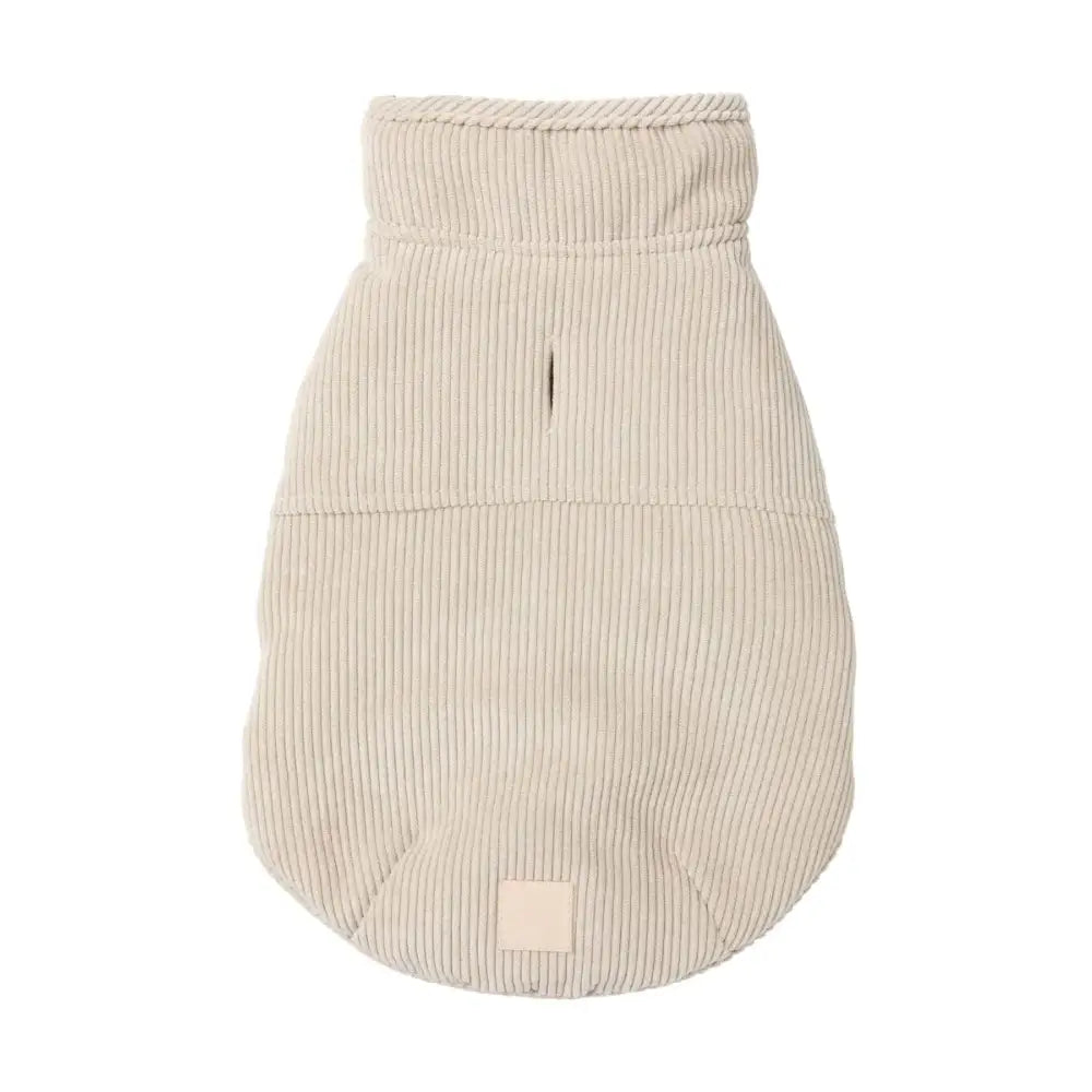 Fuzzyard Life Corduroy Dog Jacket - Sandstone - Fuzzyard - 1